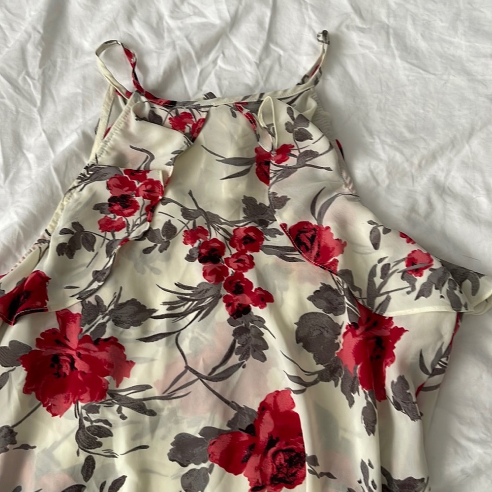 Floral tank top